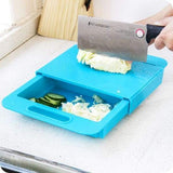 3 in 1 Kitchen Cutting Board, Chop Drain and collect