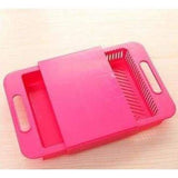 3 in 1 Kitchen Cutting Board, Chop Drain and collect