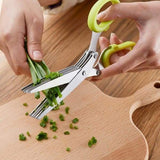 3 Layers Kitchen Scissors