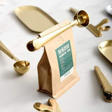 Coffee Measuring Spoon with Bag Clip Gadget