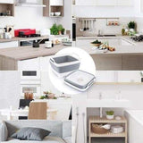 Foldable collapsible Kitchen washing bowl