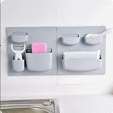 Home Storage Wall Suction Cup Storage Rack
