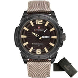 Mens Sports 3D Dial Nylon Strap