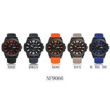 Mens Sports 3D Dial Nylon Strap