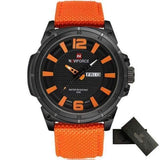 Mens Sports 3D Dial Nylon Strap