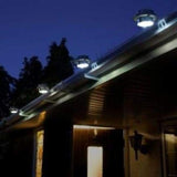 Waterproof LED Solar Powered Gutter Light Outdoor