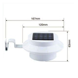 Waterproof LED Solar Powered Gutter Light Outdoor