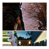 Waterproof LED Solar Powered Gutter Light Outdoor